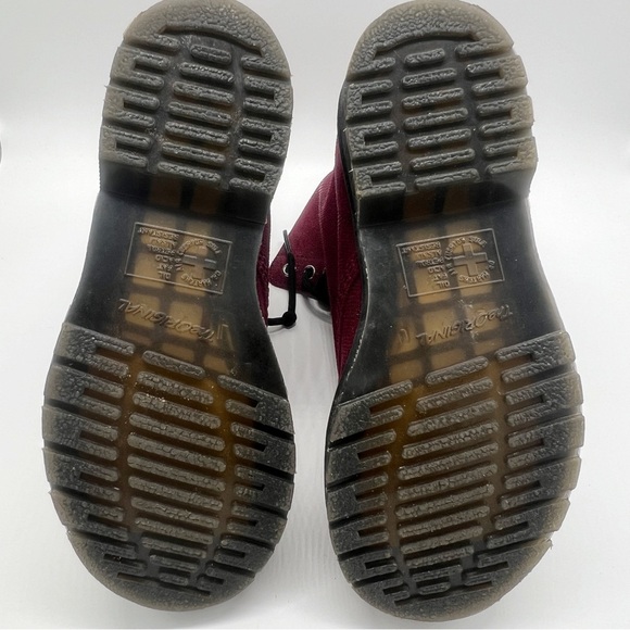 Dr. Martens 1460 Pascal Leather Boot Cherry Glitter Ray US Size 5 - Picture 11 of 16